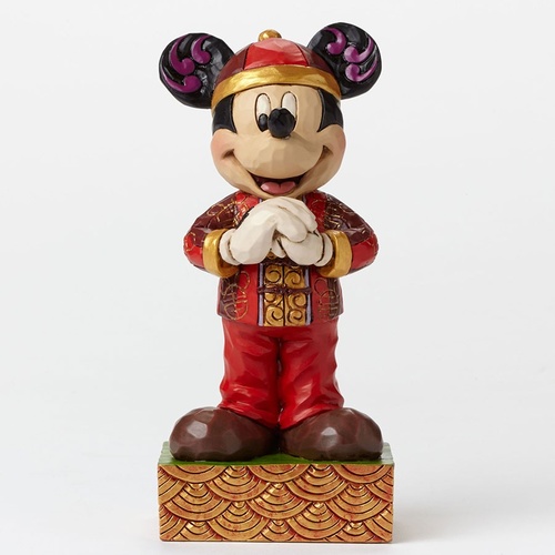 Jim Shore Disney Traditions - Mickey Around The World - Greetings From China