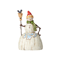 Folklore by Jim Shore - Snowman with Broom
