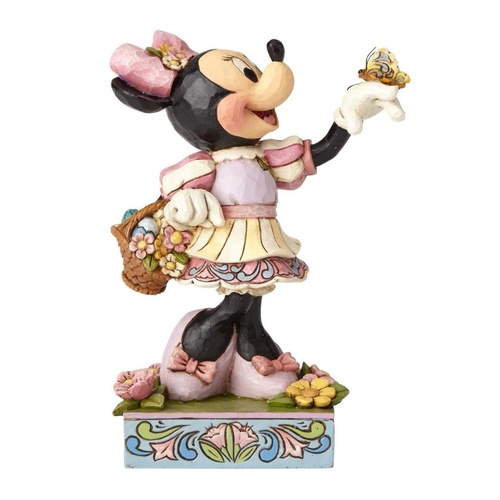 Jim Shore Disney Traditions - Minnie Mouse Easter - Spring Surprise!