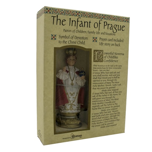 Roman Inc - Infant of Prague - Patron of Children, family life and Vocations