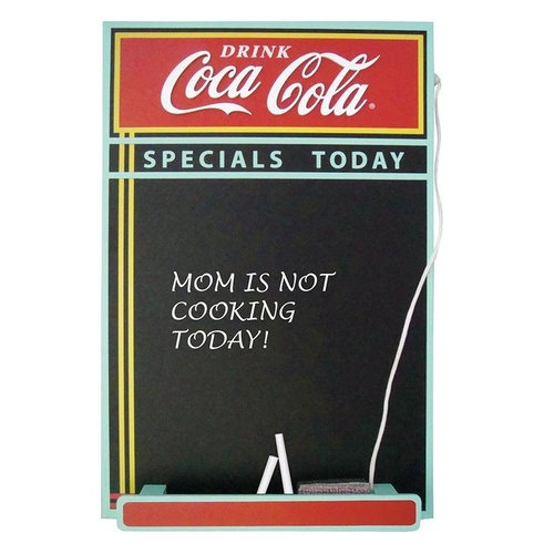Coca Cola - Wood Chalkboard