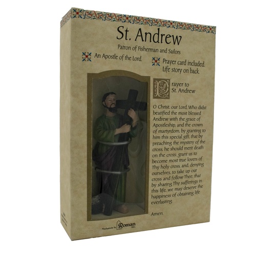 Roman Inc - Saint Andrew - Patron of Fishermen and Sailors