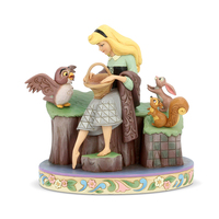 Jim Shore Disney Traditions - Sleeping Beauty Aurora with Animals - Beauty Rare
