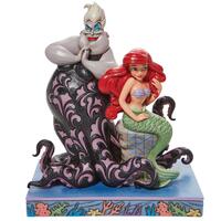 Jim Shore Disney Traditions - The Little Mermaid - Ariel & Ursula
