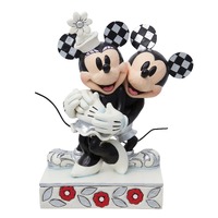 Jim Shore Disney Traditions D100 Special Edition Minnie and Mickey