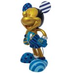Disney Britto Limited Edition Gold & Blue Mickey Mouse Figurine