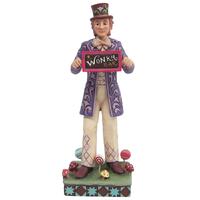 Willy Wonka by Jim Shore - Willy Wonka With Chocolate