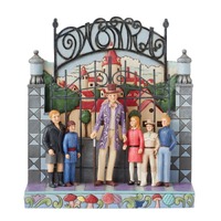 Willy Wonka by Jim Shore - Willy Wonka With Children at Gate