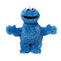 Sesame Street Soft Toy - Cookie Monster 25cm