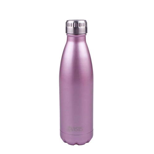 Oasis Insulated Drink Bottle - 500ml Blush