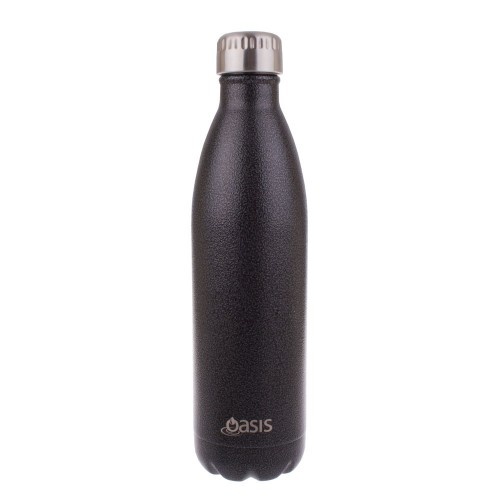 Oasis Insulated Drink Bottle - 500ml Hammertone Grey
