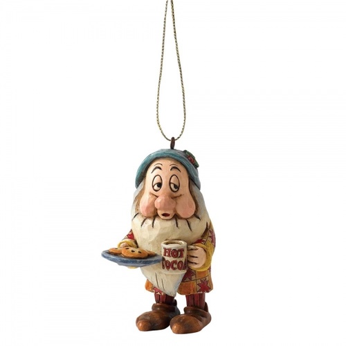 Jim Shore Disney Traditions - Snow White & The Seven Dwarfs - Sleepy Hanging Ornament