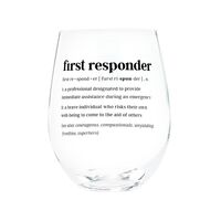 De.fined Wine Glass - First Responder