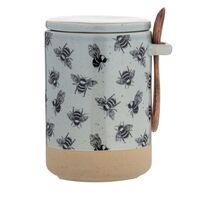 Davis & Waddell Beetanical Bee Canister With Spoon