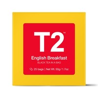 T2 Teabags x25 Gift Box - English Breakfast