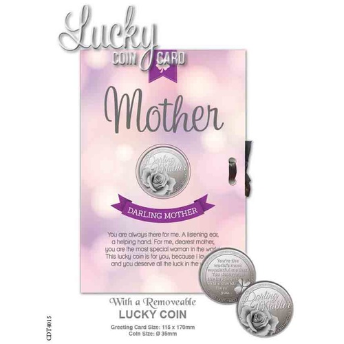 Lucky Coin Card - Mother