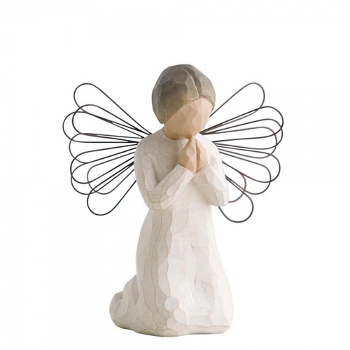 DAMAGED BOX - Willow Tree - Angel Of Prayer