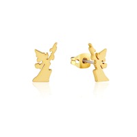 Disney Couture Kingdom - Fantasia - Sorcerer Mickey Stud Earrings Yellow Gold