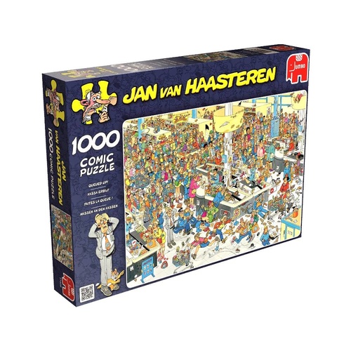 Jan Van Haasteren Puzzle 1000pc - Queued Up!