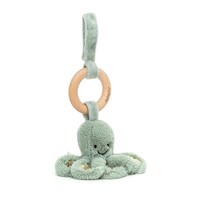 Jellycat Odyssey Octopus - Wooden Ring Toy