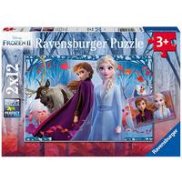 Ravensburger Puzzle 2 x 12pc - Disney Frozen 2 - Journey to the Unknown