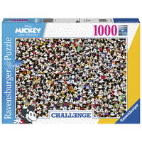 Ravensburger Puzzle 1000pc - Disney Challenge Mickey Mouse