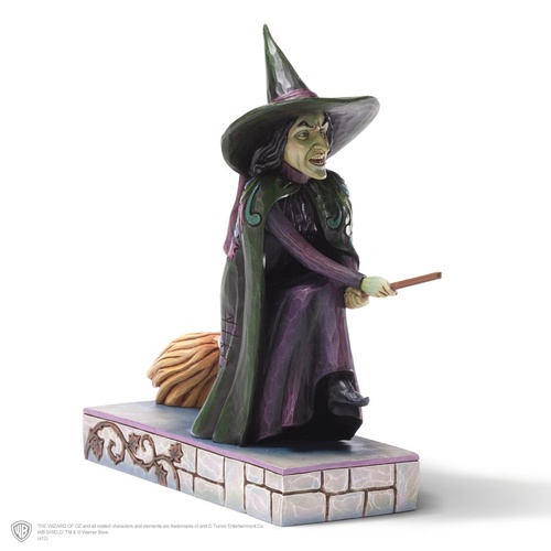UNBOXED - Jim Shore Wizard of Oz - Wicked Witch of the West - I'll get you my pretty