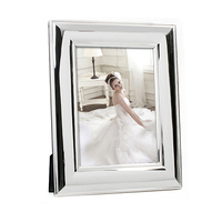 Whitehill Frames - Silver Plated Photo Frame - Wide Plain 8x10"