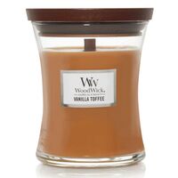 Woodwick Medium Candle - Vanilla Toffee