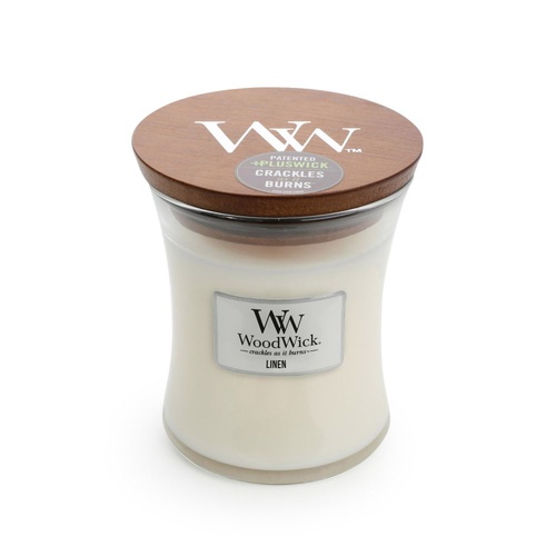 WoodWick Medium Candle - Linen