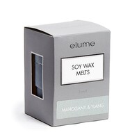 Elume Soy Wax Melts 3 Pack - Mahogany & Ylang