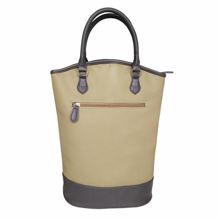 Sachi Insulated Two Bottle Wine Tote - Sage Green