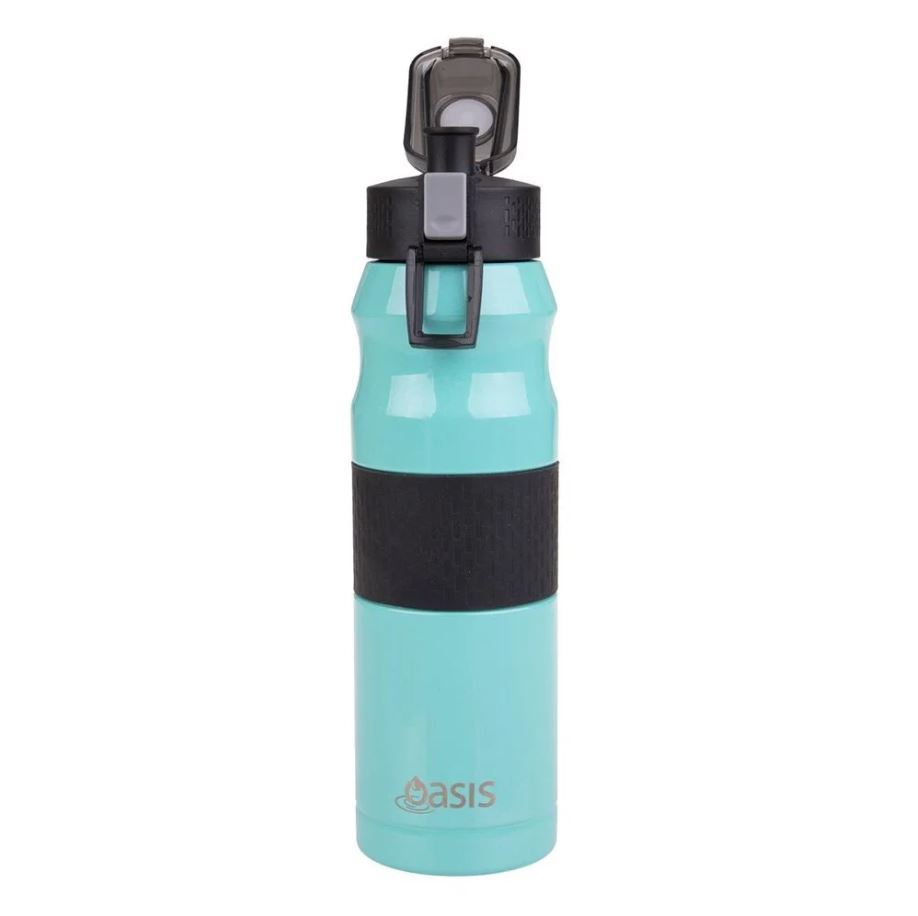 Oasis Insulated Fliptop Sports Bottle 600ML Spearmint