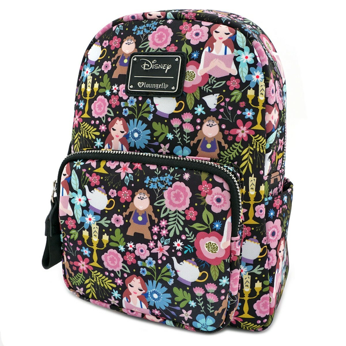 loungefly disney beauty and the beast backpack