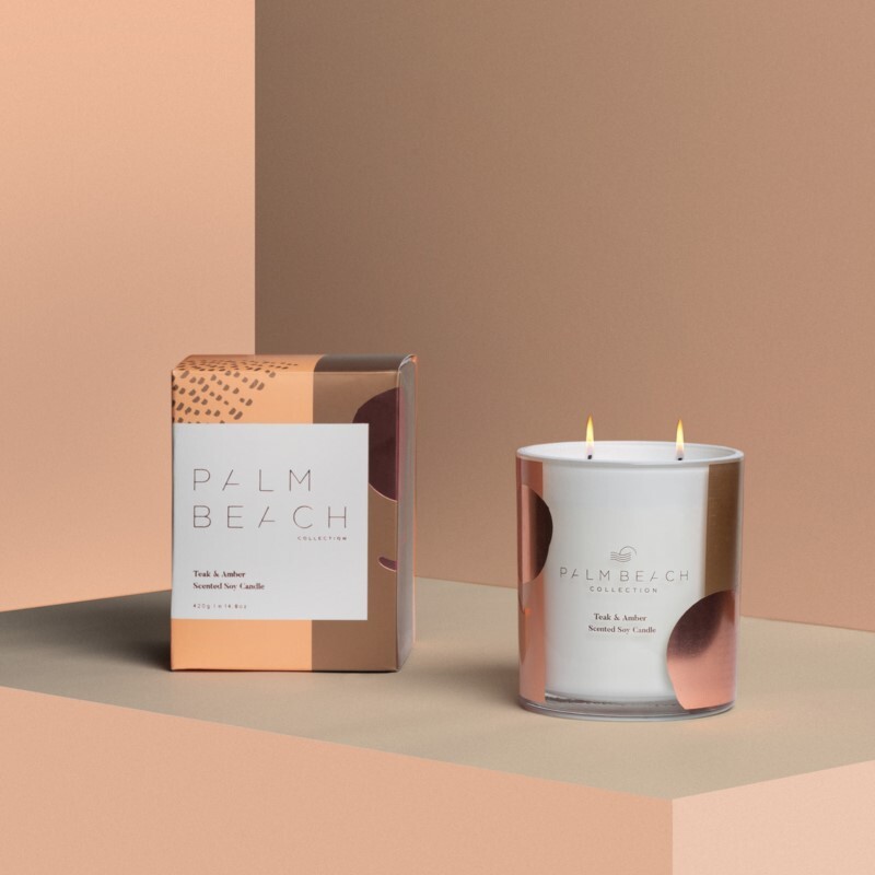 Palm cheap beach candles