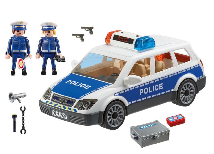 Playmobil 9236 City Action Police Van With Flashing Lights – toy-vs