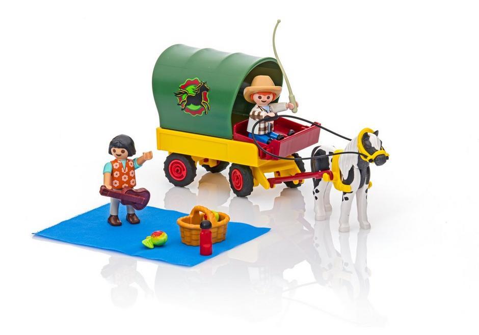 Playmobil Picnic with Pony Wagon