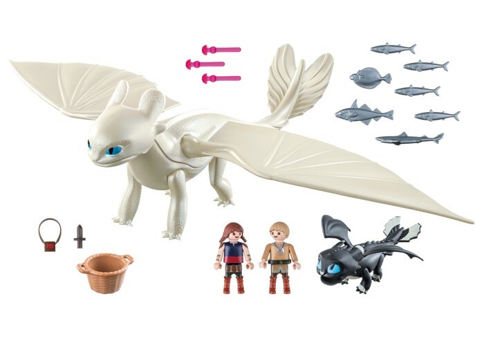 How to train your dragon playmobil light fury outlet
