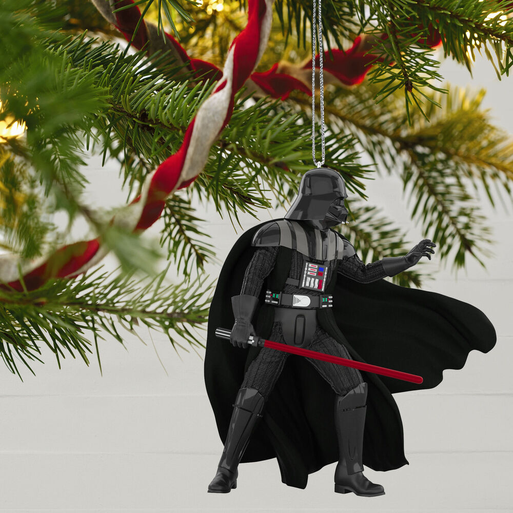 Star Wars Darth Vader Wood Ornament Hallmark Keepsake 