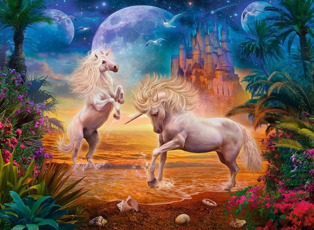 Ravensburger Puzzle 500pc Magical Unicorns