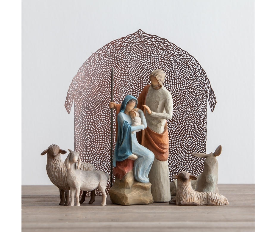 Willow Tree Nativity Collection The Holy Family Figurine Boxed 