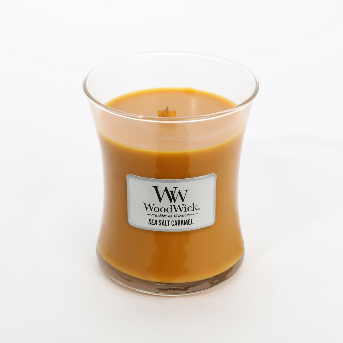 Sea Salt Caramel Woodwick Medium Candle