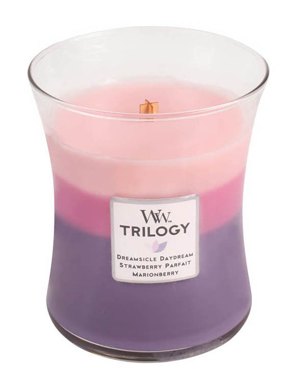 Woodwick Medium Candle Trilogy Ocean Escape