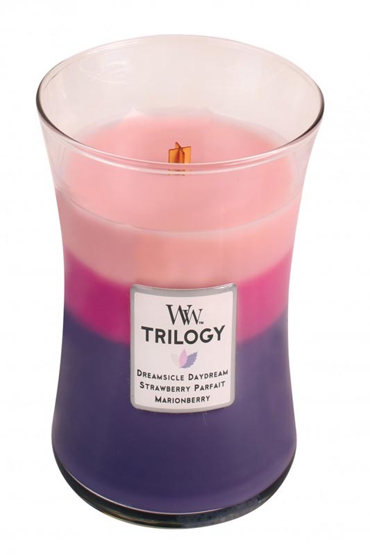 Woodwick Large Candle Trilogy Ocean Escape