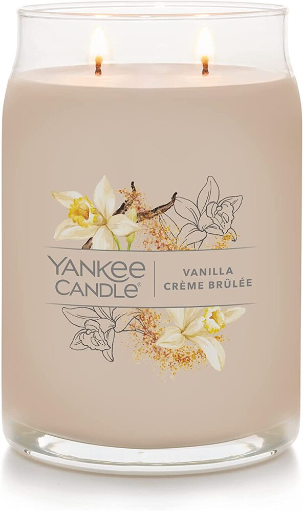 Yankee Candle Signature Large Jar Vanilla Crème Brûlée