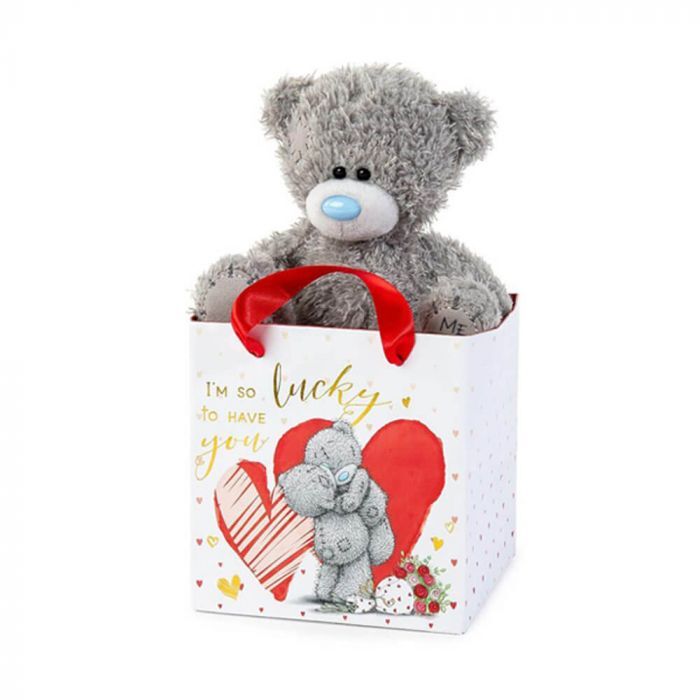 NEW Me to You Tatty Teddy Bear in Bag "The Best Mum in the World" Mother's Day! 