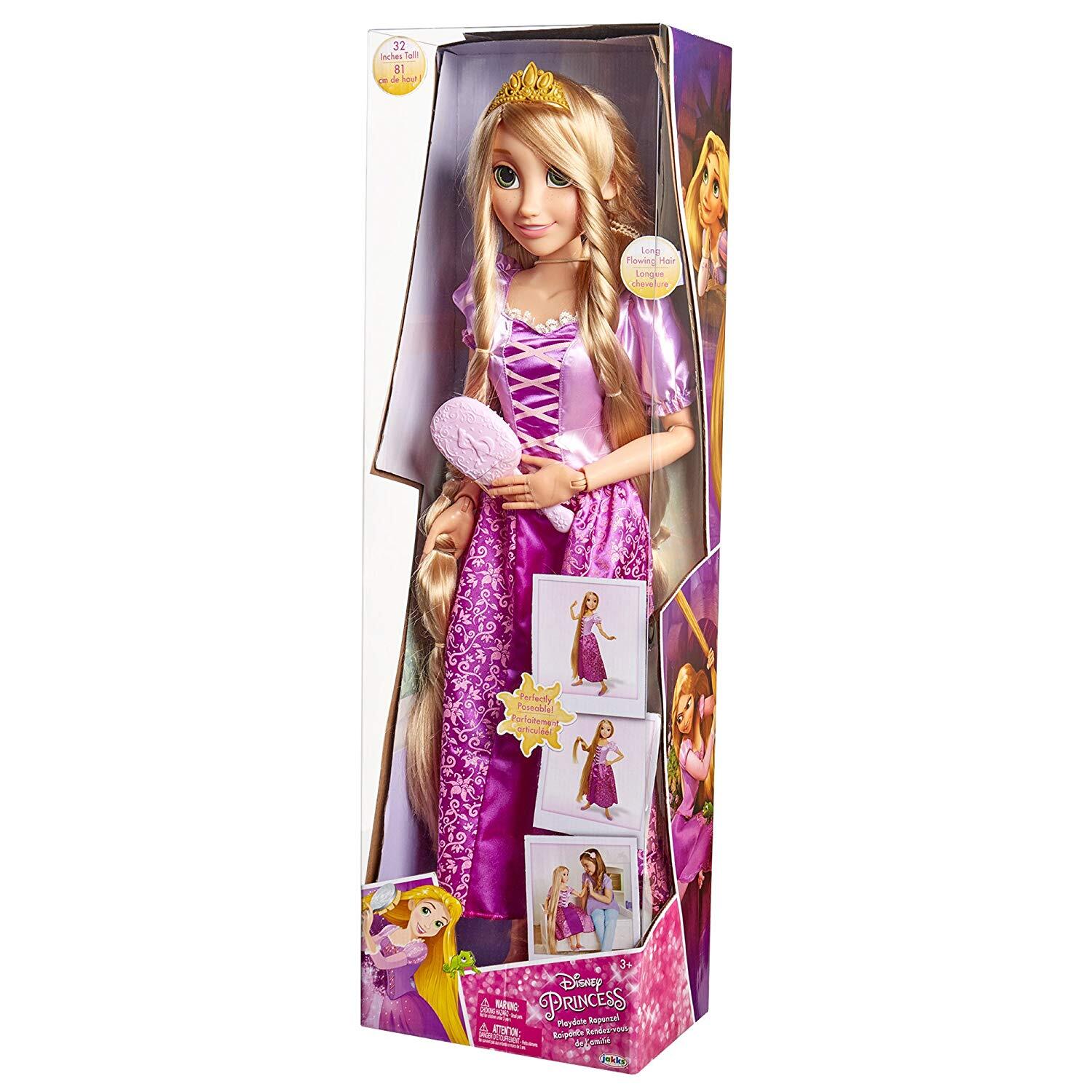 large rapunzel doll 32 inch