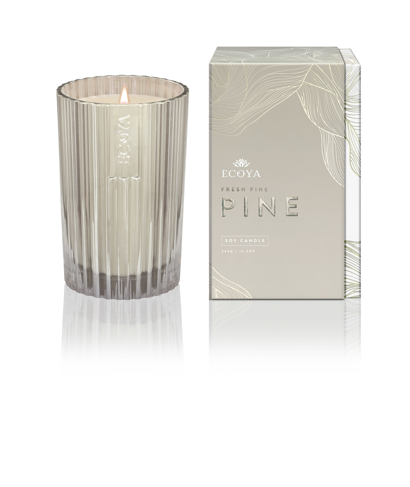 Ecoya Christmas Edition Large Candle Pine Needles