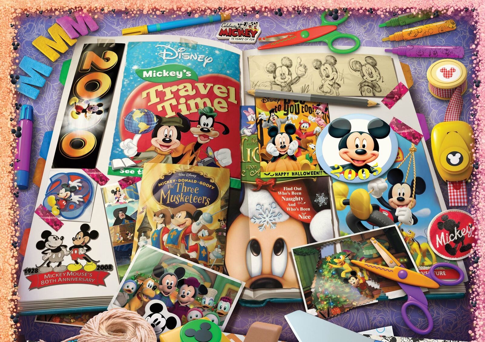 Disney Mickey Through the Years 40320pcs Puzzle - Hobbies N Games