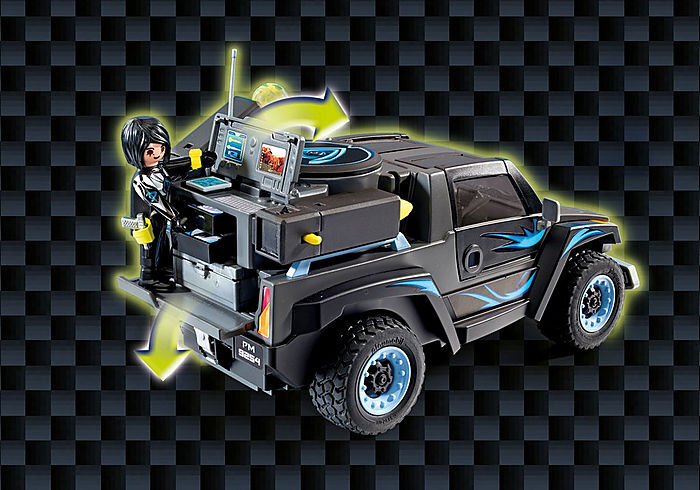 Playmobil Dr. Drone's Pickup (Playmobil Agents )